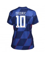 Ženske Nogometnih dresov Hrvaška Luka Modric #10 Gostujoči EP 2024 Kratki rokavi